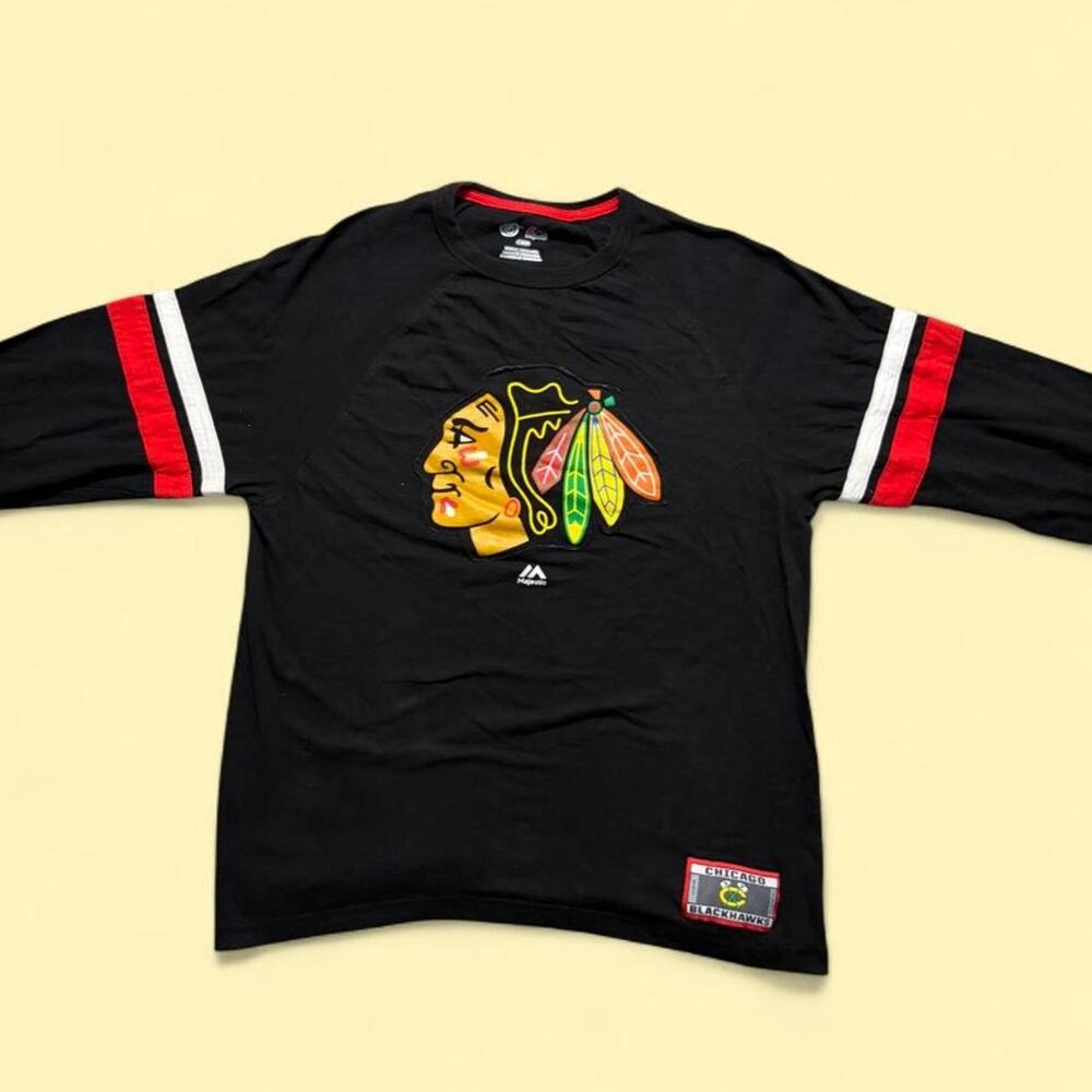 Vintage chicago blackhawks majestic athletic